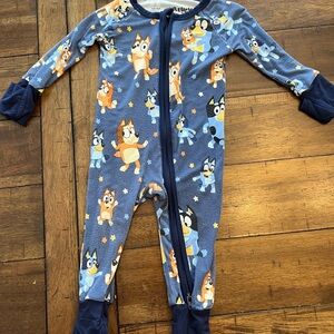 Little Sleepies Zippy- Bluey 0-3 month